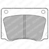 DELPHI LP17 Brake Pad Set, disc brake